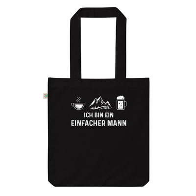 Ich Bin Ein Einfacher Mann - Organic Einkaufstasche berge