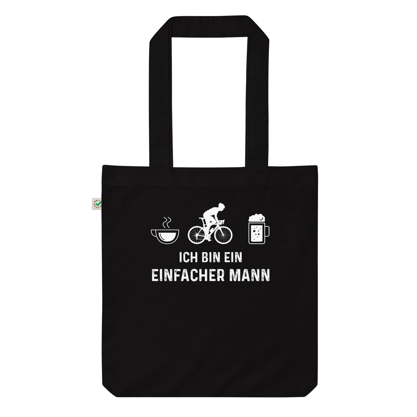 Ich Bin Ein Einfacher Mann 1 - Organic Einkaufstasche fahrrad