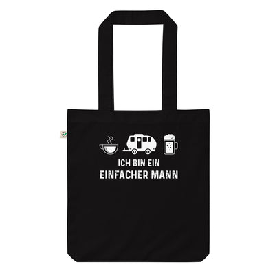 Ich Bin Ein Einfacher Mann 2 - Organic Einkaufstasche camping