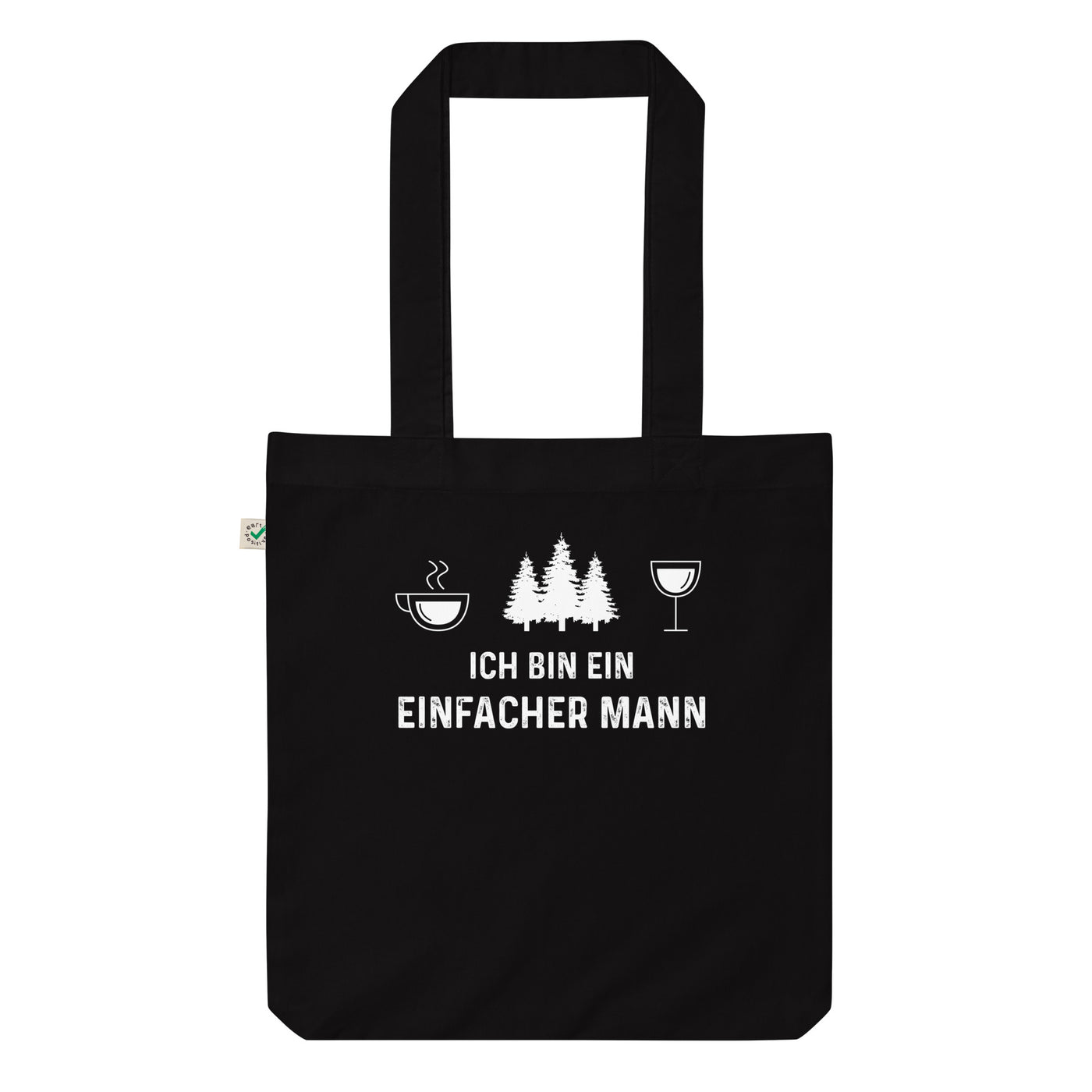 Ich Bin Ein Einfacher Mann 3 - Organic Einkaufstasche camping