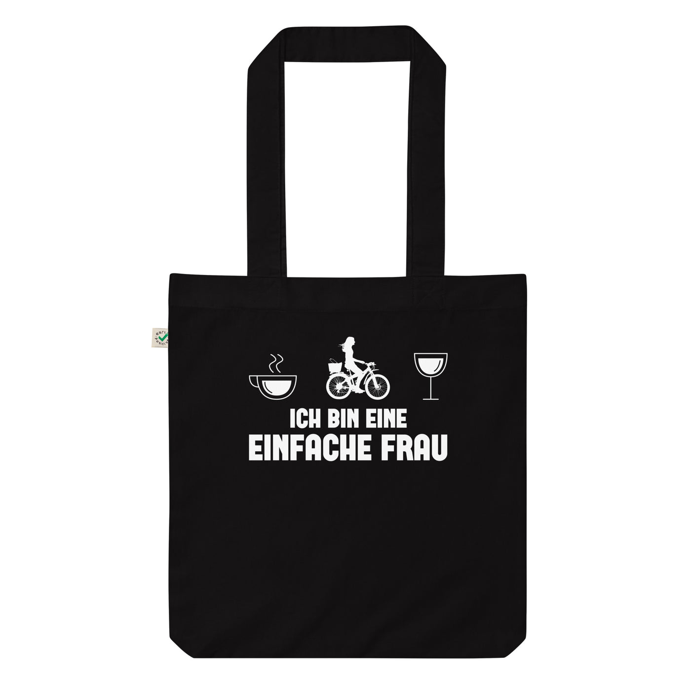 Ich Bin Eine Einfache Frau 1 - Organic Einkaufstasche fahrrad