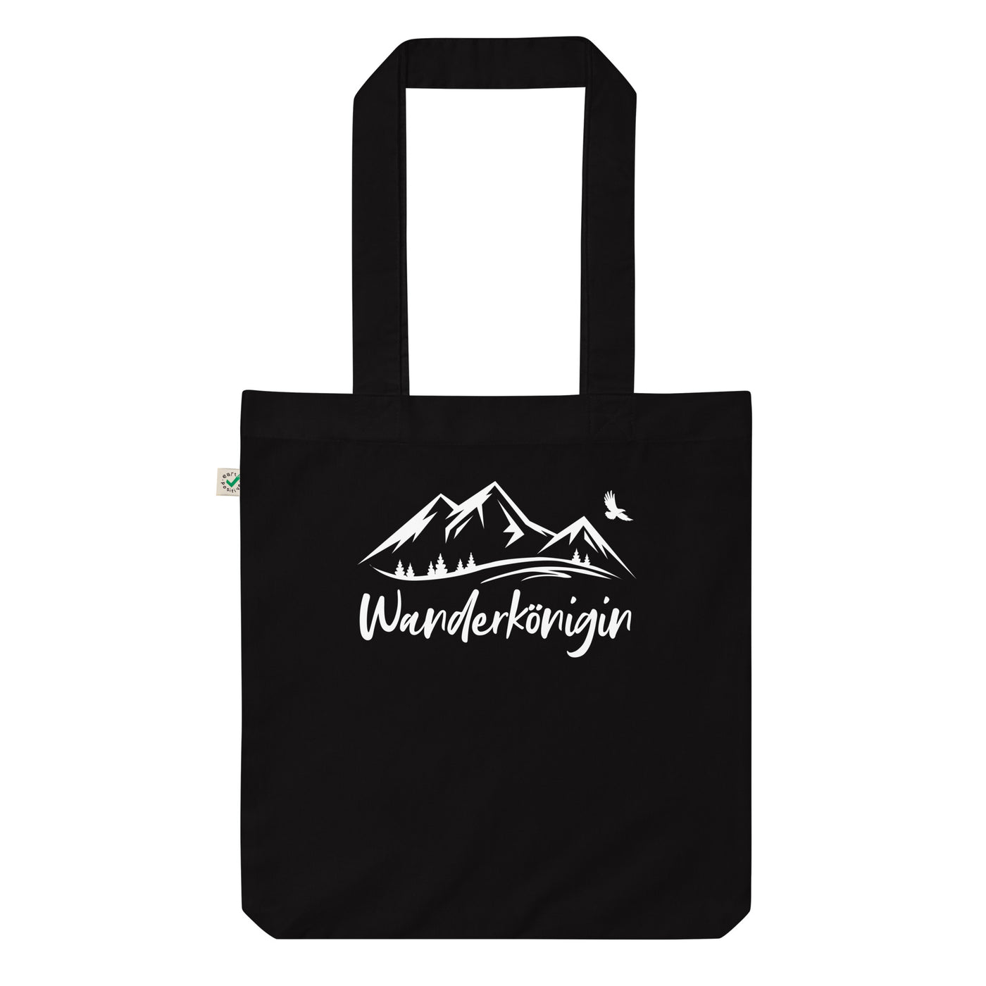 Wanderkonigin - Organic Einkaufstasche berge