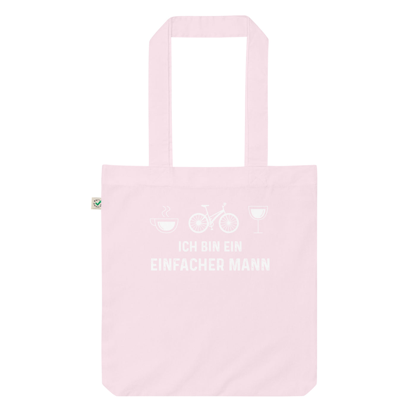 Ich Bin Ein Einfacher Mann - Organic Einkaufstasche fahrrad