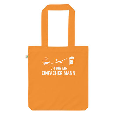 Ich Bin Ein Einfacher Mann - Organic Einkaufstasche berge