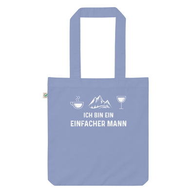 Ich Bin Ein Einfacher Mann - Organic Einkaufstasche berge