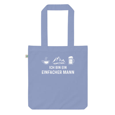 Ich Bin Ein Einfacher Mann - Organic Einkaufstasche berge