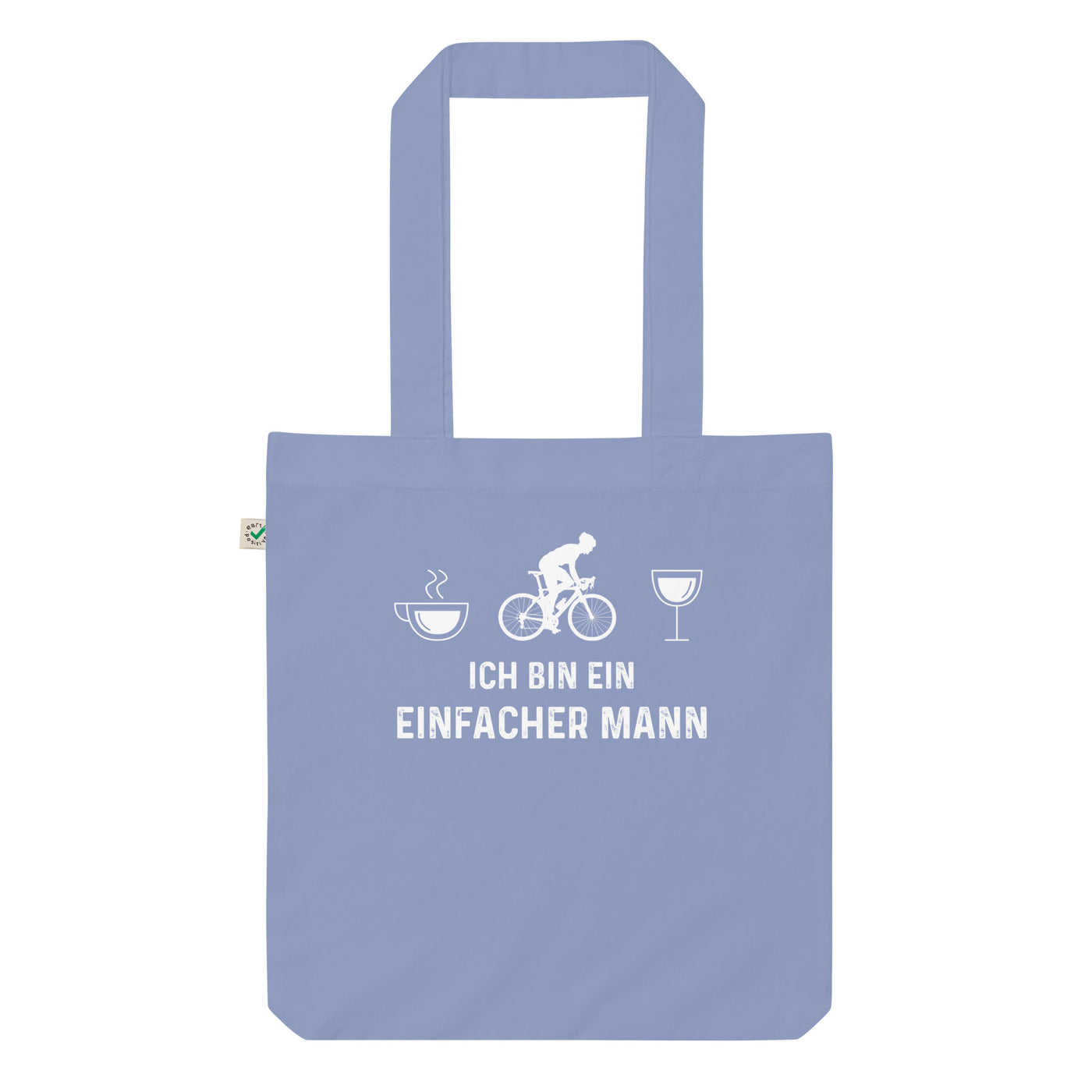 Ich Bin Ein Einfacher Mann 1 - Organic Einkaufstasche fahrrad