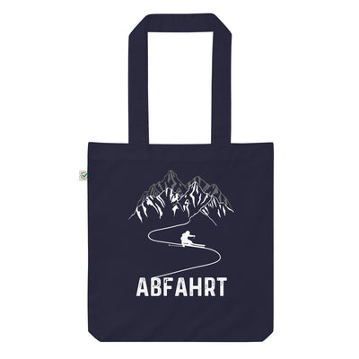 Abfahrt. - Organic Einkaufstasche klettern ski