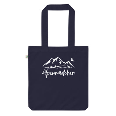 Alpenmadchen - Organic Einkaufstasche berge