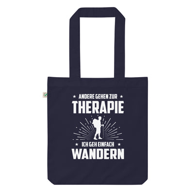 Andere Gehen Zur Therapie Ich Gen Einfach Wandern - Organic Einkaufstasche wandern