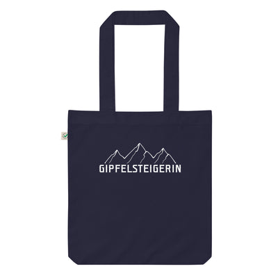 Gipfelsteigerin - Organic Einkaufstasche berge wandern