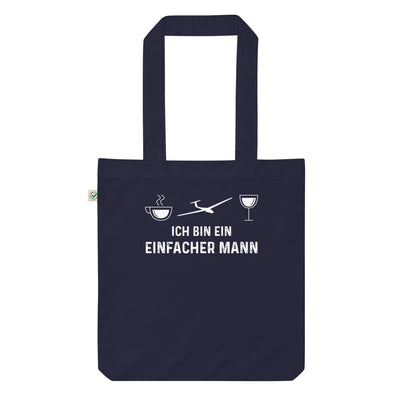 Ich Bin Ein Einfacher Mann - Organic Einkaufstasche berge