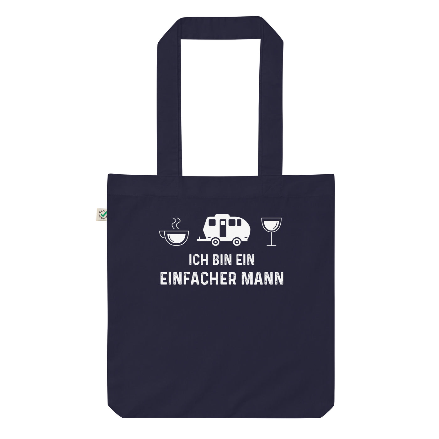 Ich Bin Ein Einfacher Mann 2 - Organic Einkaufstasche camping