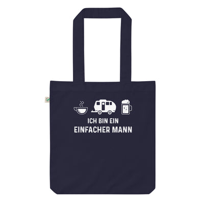 Ich Bin Ein Einfacher Mann 2 - Organic Einkaufstasche camping