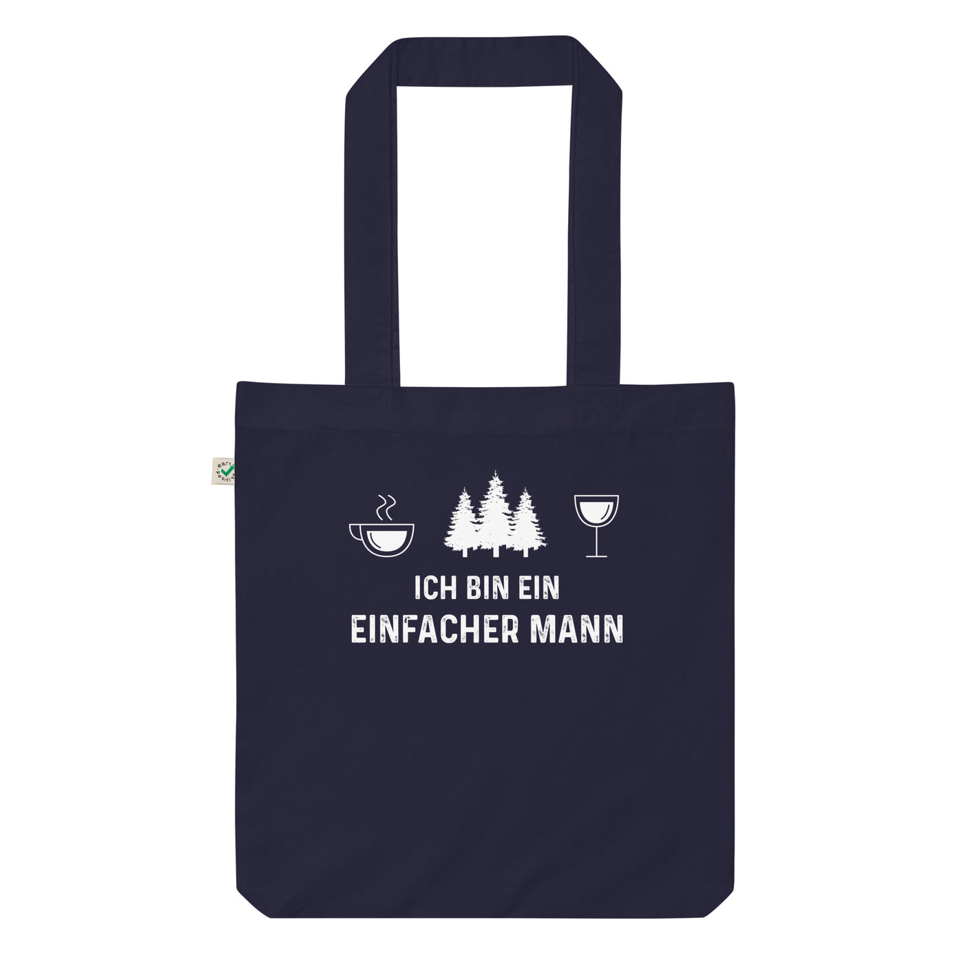 Ich Bin Ein Einfacher Mann 3 - Organic Einkaufstasche camping