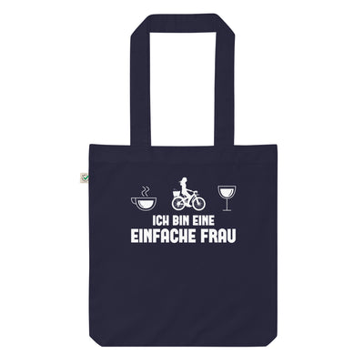 Ich Bin Eine Einfache Frau 1 - Organic Einkaufstasche fahrrad