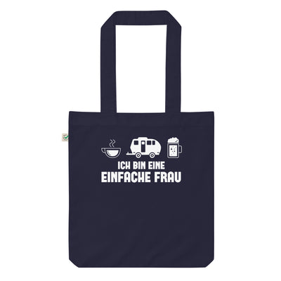 Ich Bin Eine Einfache Frau 2 - Organic Einkaufstasche camping