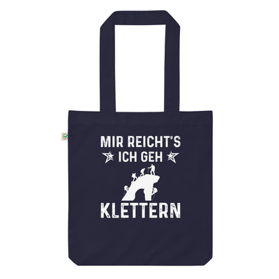 Mir Reicht'S Ich Gen Klettern - Organic Einkaufstasche klettern