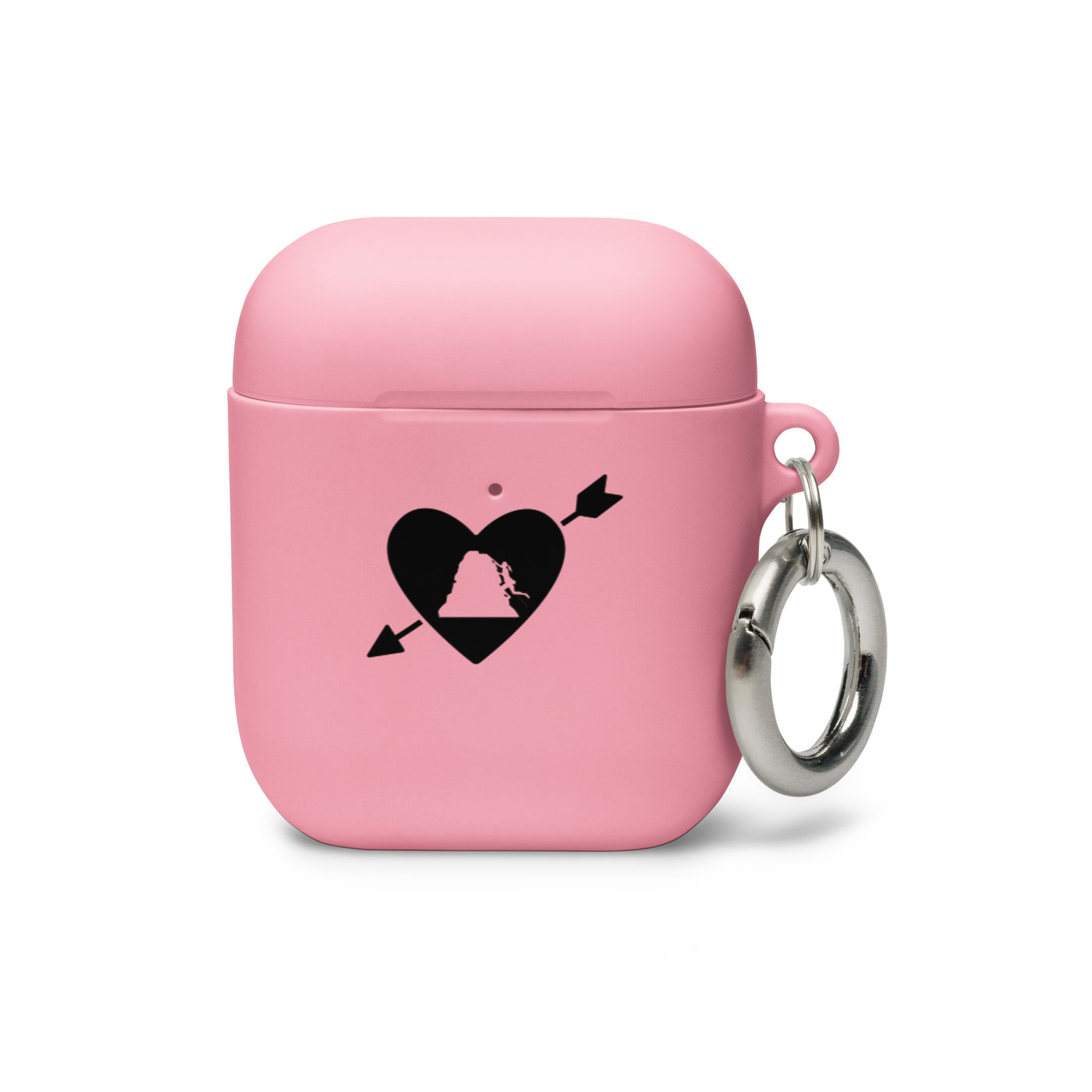 Pfeil, Herz Und Klettern 1 - AirPods Case klettern Pink AirPods