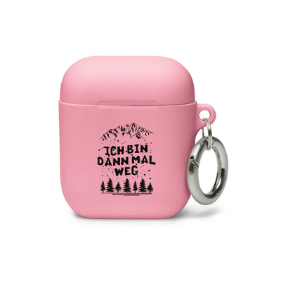 Bin Dann Mal Weg - AirPods Case wandern Pink AirPods