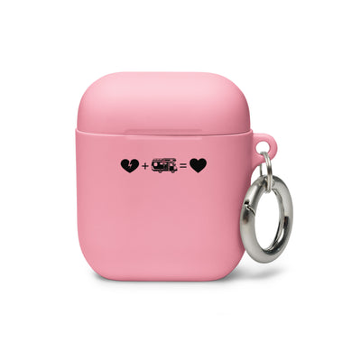 Gebrochenes Herz Und Camping - AirPods Case camping Pink AirPods