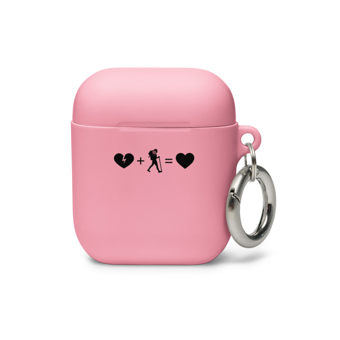 Gebrochenes Herz Und Wandern 1 - AirPods Case wandern Pink AirPods