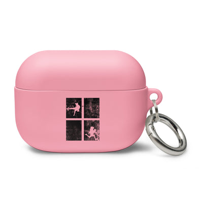 4 Rechtecke - Klettern - AirPods Case klettern Pink AirPods Pro