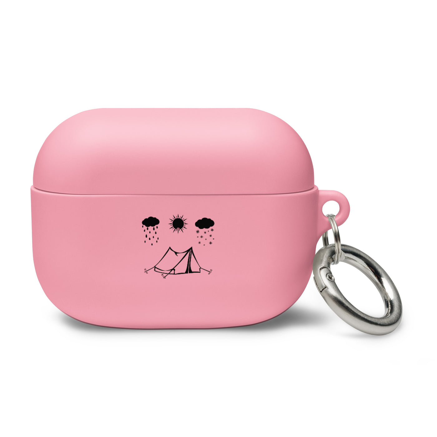 Alle Jahreszeiten Und Camping - AirPods Case camping Pink AirPods Pro