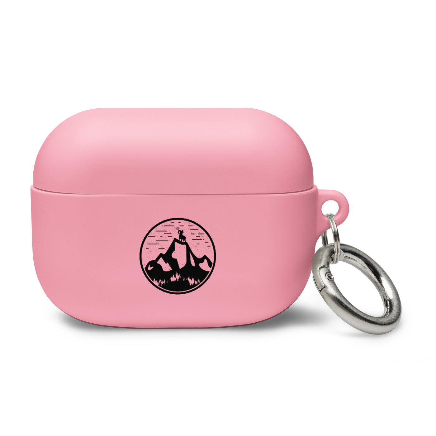 Alpensteinbock Am Berg - AirPods Case berge Pink AirPods Pro