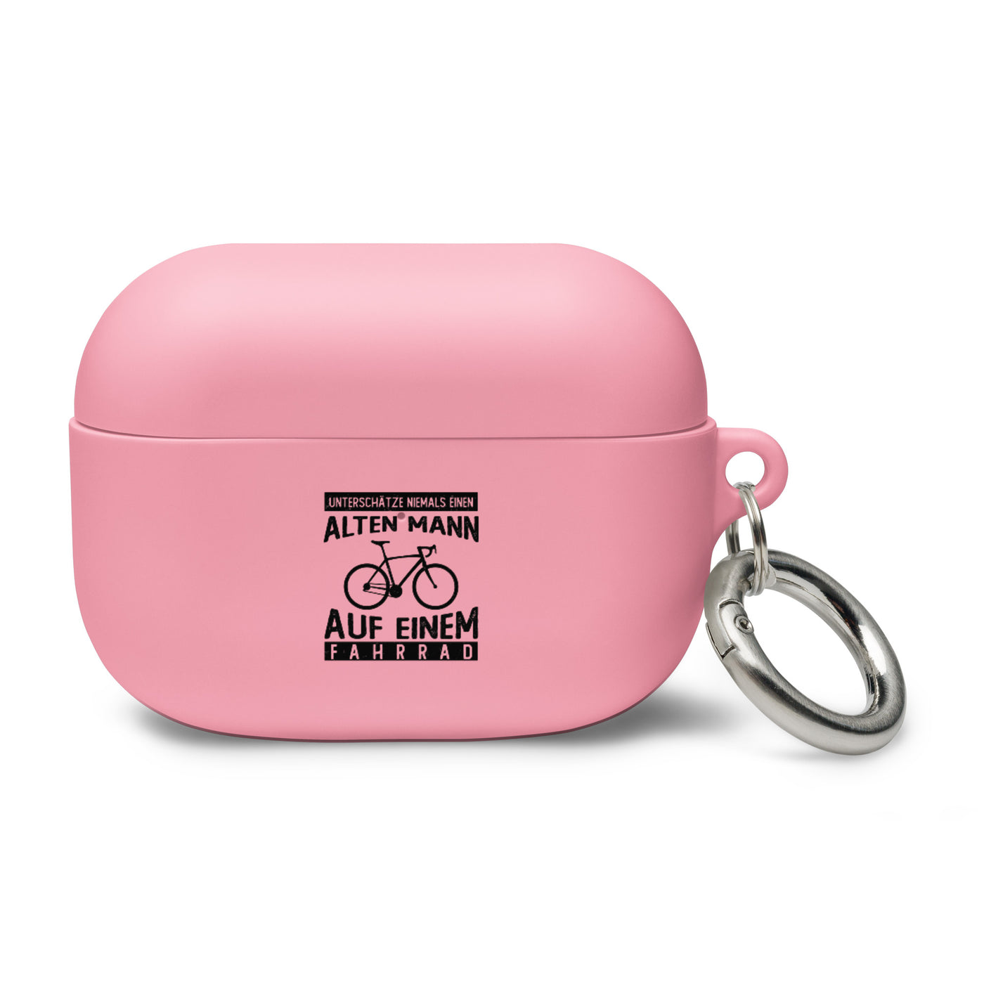 Alter Mann Auf Einem Fahrrad - AirPods Case fahrrad Pink AirPods Pro