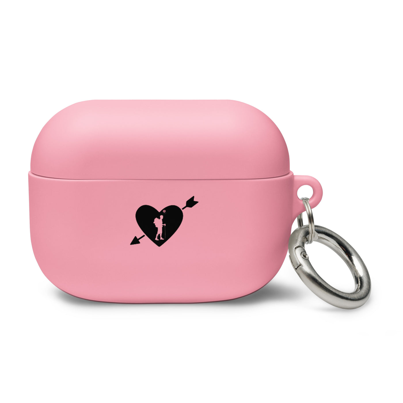 Pfeil, Herz Und Wandern - AirPods Case wandern Pink AirPods Pro