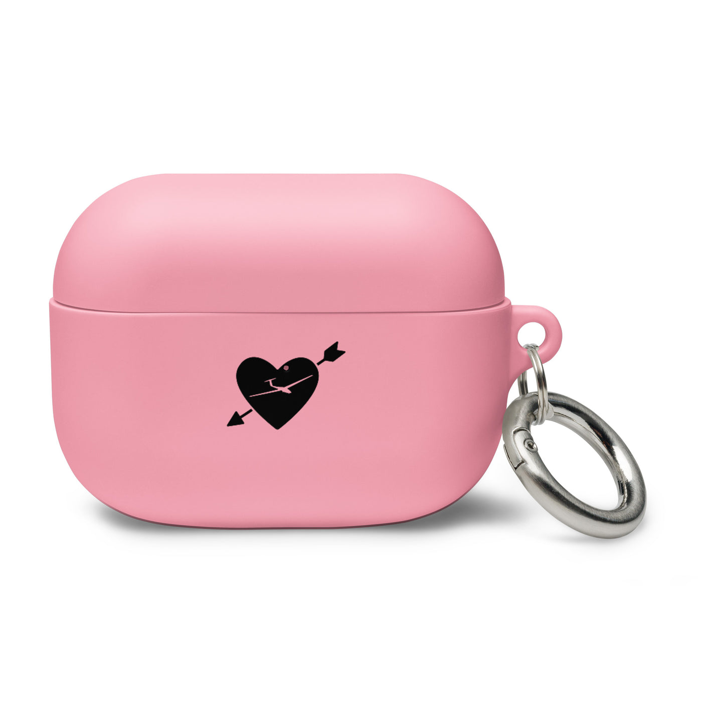 Pfeil, Herz Und Segelflugzeug - AirPods Case berge Pink AirPods Pro