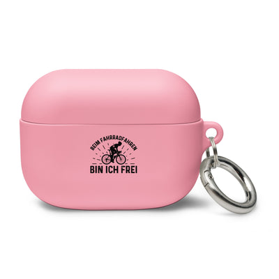 Beim Fahrradfahren Bin Ich Frel 2 - AirPods Case fahrrad Pink AirPods Pro