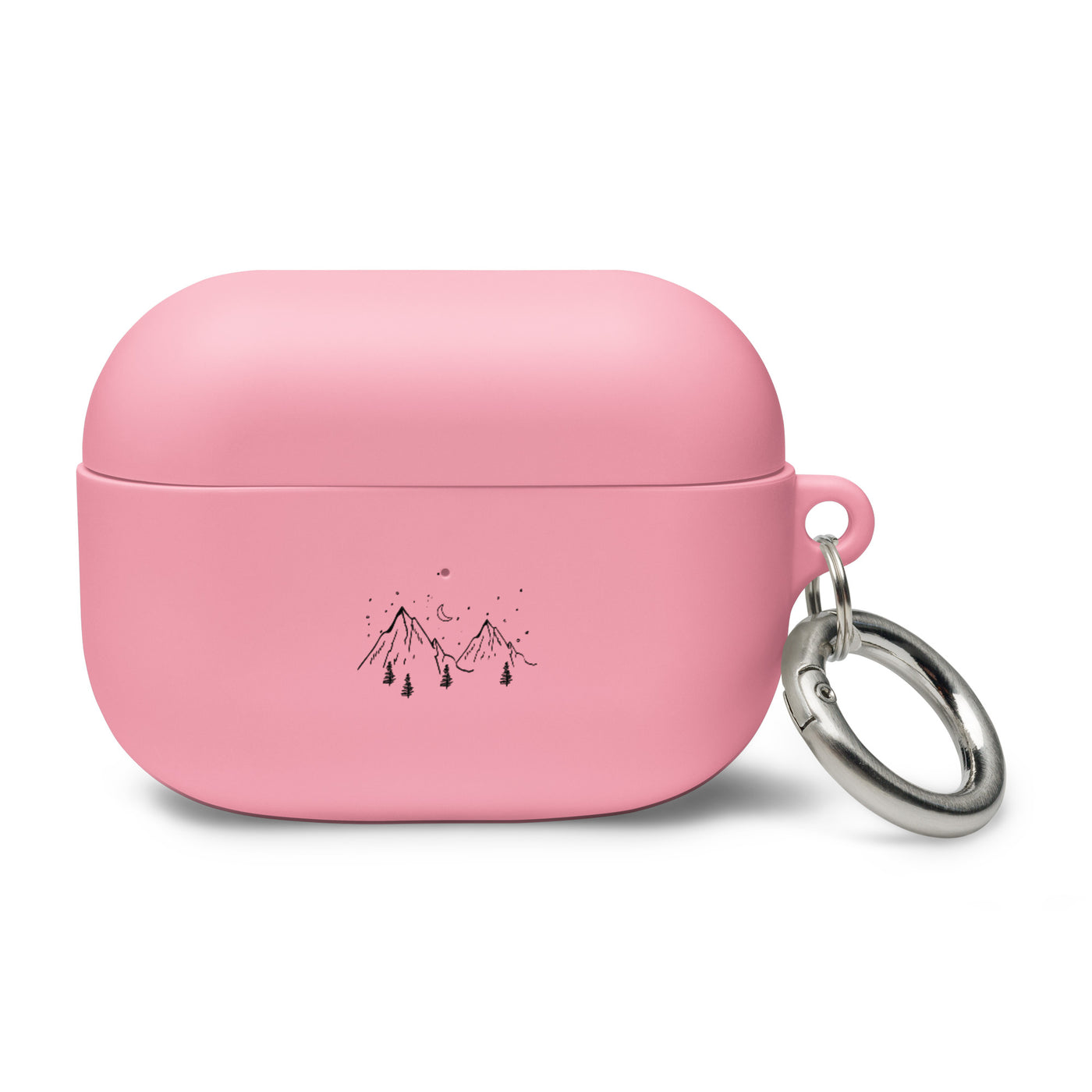 Berge Und Mond - AirPods Case berge Pink AirPods Pro