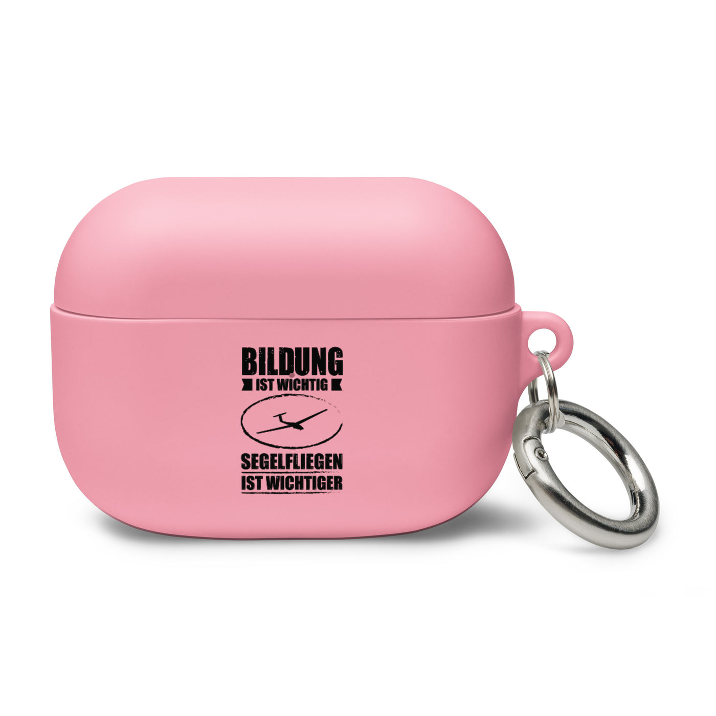 Bildung Ist Wichtig Segelfliegen Ist Wichtiger - AirPods Case berge Pink AirPods Pro