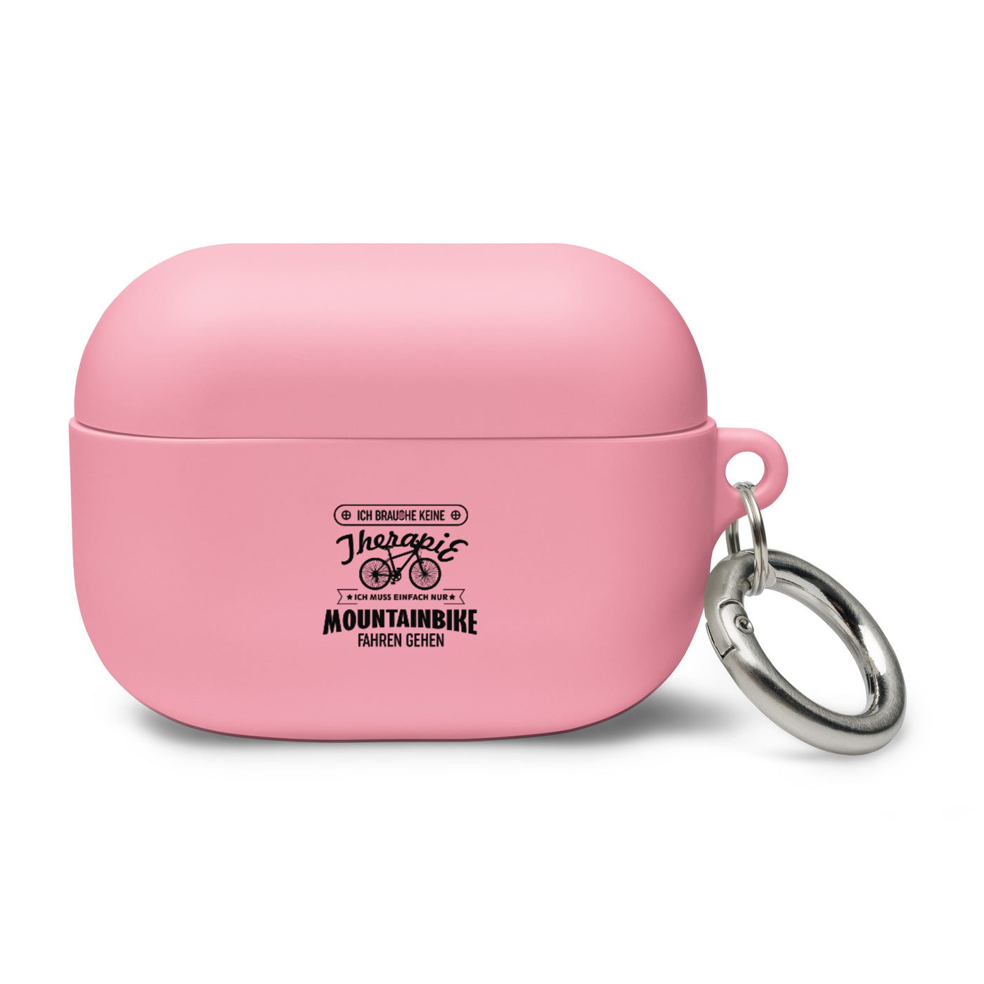 Brauche Keine Therapie - Muss Nur Mountainbike Fahren - AirPods Case mountainbike Pink AirPods Pro