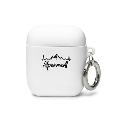 Alpenmadl 1 - AirPods Case berge Weiß AirPods