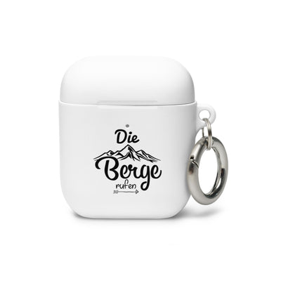 Berge Rufen - AirPods Case berge wandern Weiß AirPods