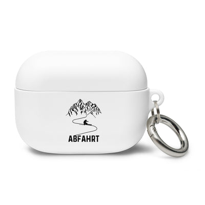 Abfahrt. - AirPods Case ski Weiß AirPods Pro