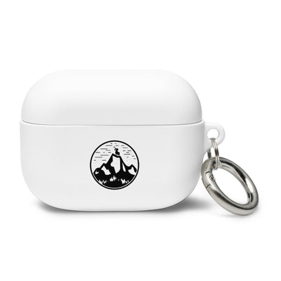 Alpensteinbock Am Berg - AirPods Case berge Weiß AirPods Pro