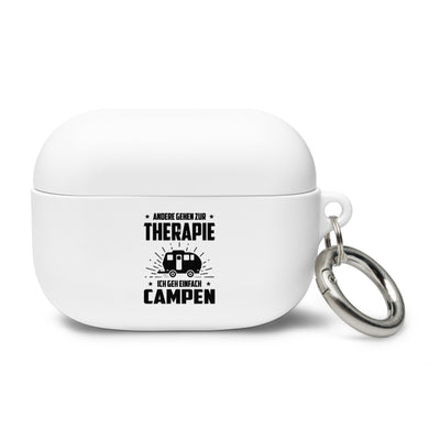 Andere Gehen Zur Therapie Ich Gen Einfach Campen - AirPods Case camping Weiß AirPods Pro