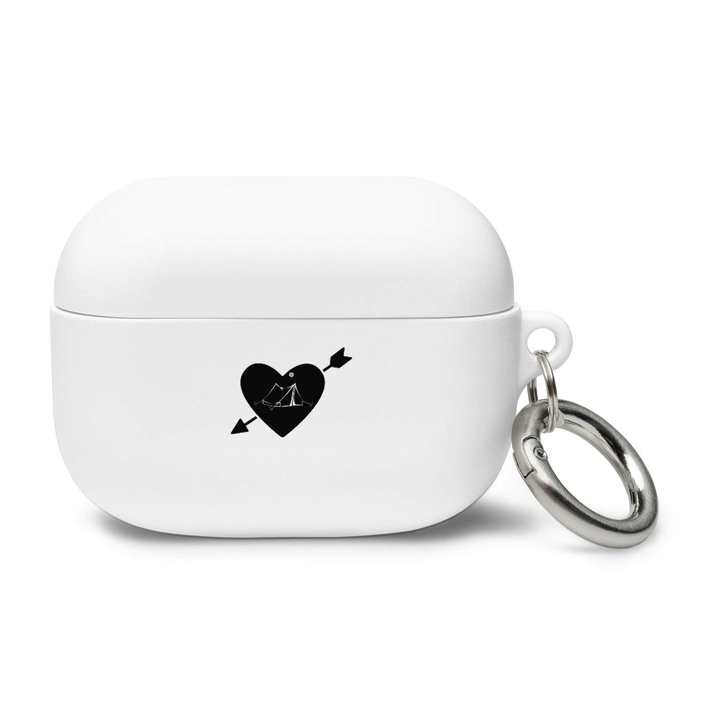 Pfeil, Herz Und Camping 1 - AirPods Case camping Weiß AirPods Pro