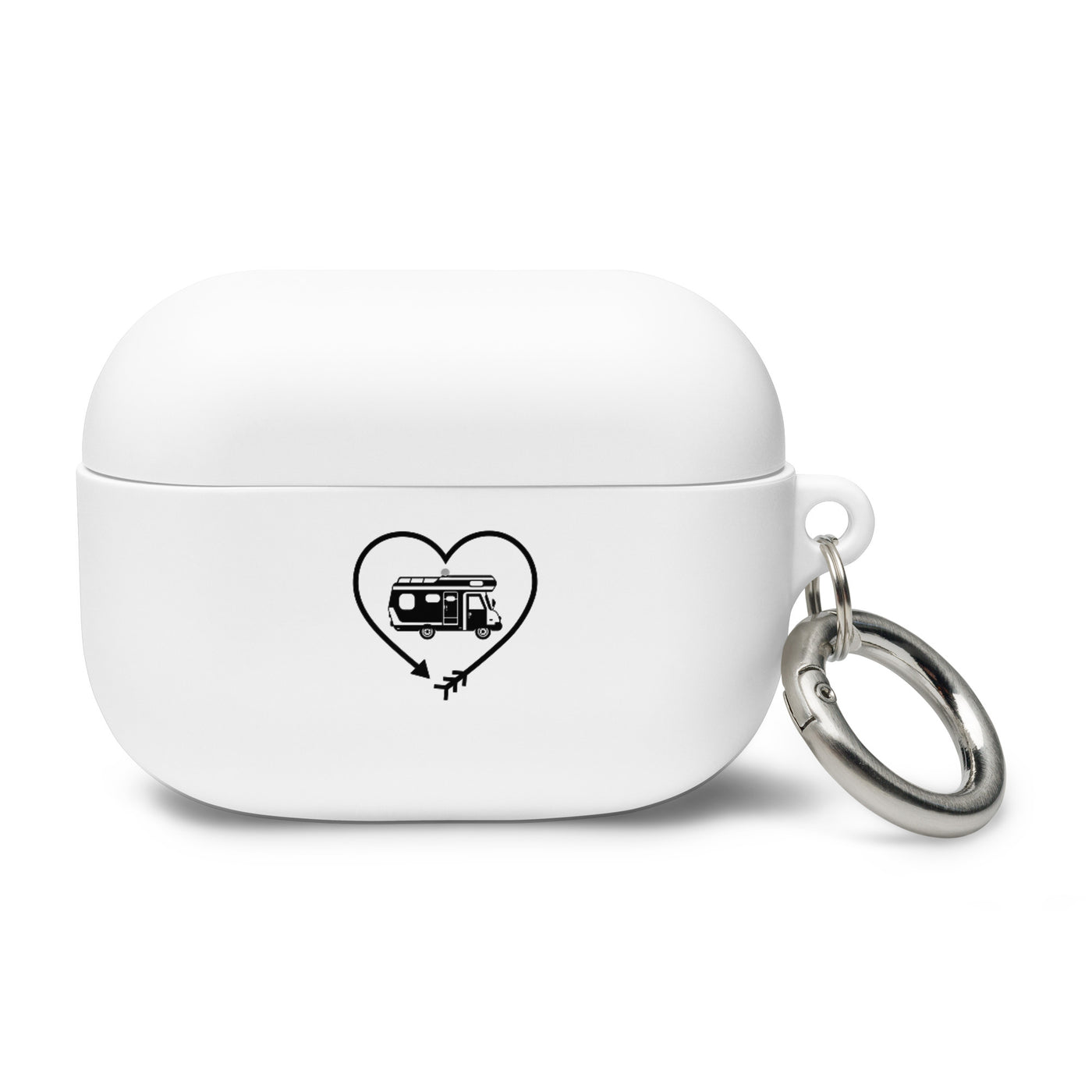 Pfeil, Herz Und Camping - AirPods Case camping Weiß AirPods Pro