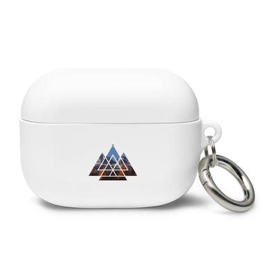 Berge Abstrakt - AirPods Case berge wandern Weiß AirPods Pro