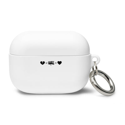 Gebrochenes Herz Und Camping - AirPods Case camping Weiß AirPods Pro