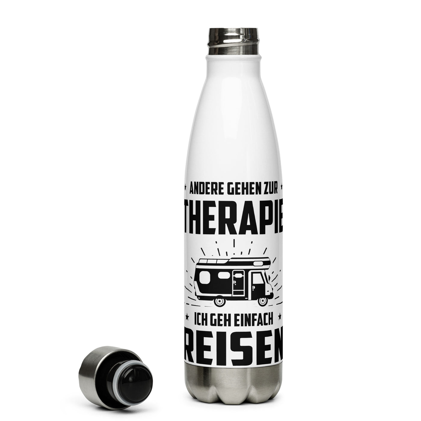 Andere Gehen Zur Therapie Ich Gen Einfach Reisen - Edelstahl Trinkflasche camping Default Title