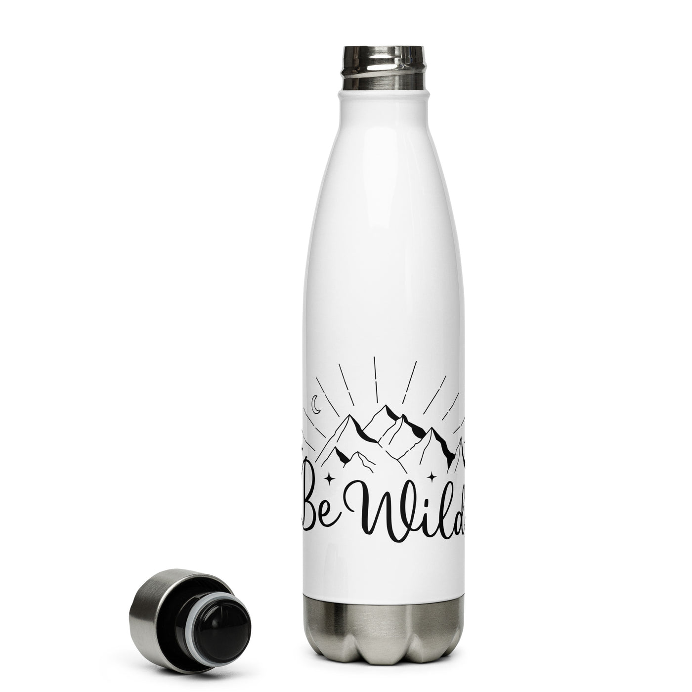 Be Wild - Edelstahl Trinkflasche camping wandern Default Title