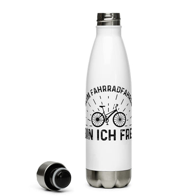 Beim Fahrradfahren Bin Ich Frei - Edelstahl Trinkflasche fahrrad Default Title