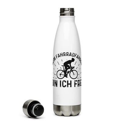 Beim Fahrradfahren Bin Ich Frel 2 - Edelstahl Trinkflasche fahrrad Default Title