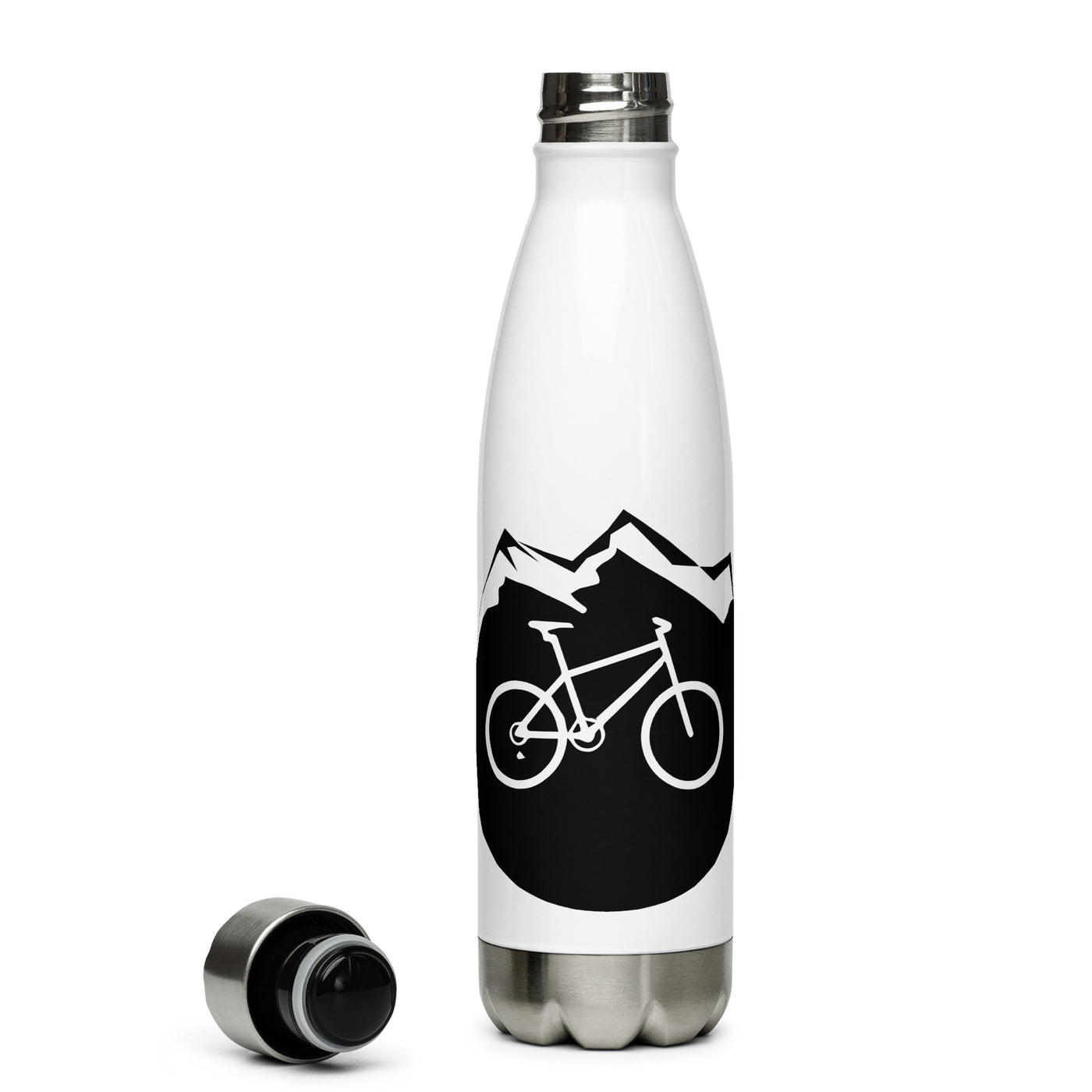 Kreis - Berg - Radfahren - Edelstahl Trinkflasche fahrrad Default Title